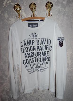 Світшот кофта гольф футболка camp david coast guard , оригінал, на 52 р-р. , l