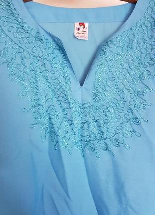 Туника, блузка летняя батал.2 фото