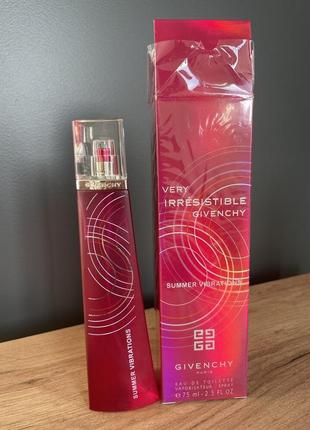 Very irresistible summer vibrations givenchy для жінок