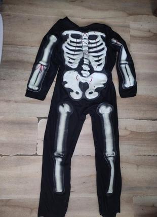 Костюм скелета на хеллоуин1 фото