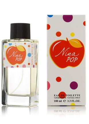 100 мл туалетная вода nina ricci nina pop