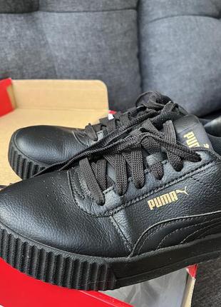 Puma carina noir vernis top