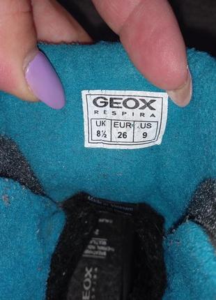Термосапожки дитячі geox respira розмір 26-17см4 фото