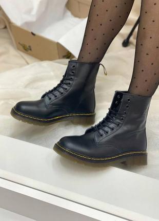 Кожаные сапоги dr.martens10 фото