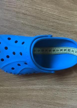 Крокси crocs j 2  21-21,5см.2 фото