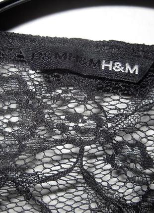 Красивая гипюровая летняя блуза h&m8 фото