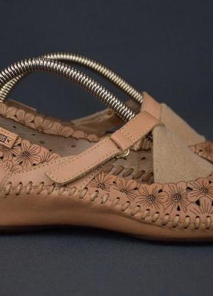 Pikolinos jerez балетки мокасины босоножки сандалии женские кожаные. испания. оригинал. 35-36 р/23 см