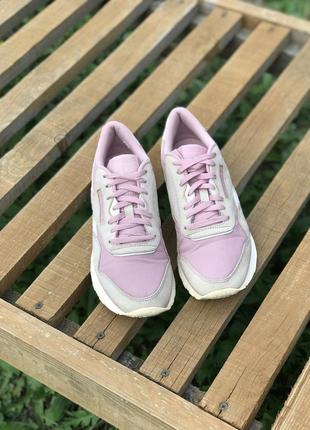 Reebok classic nylon smoky rose / pale pink dv3634 вінтажні5 фото