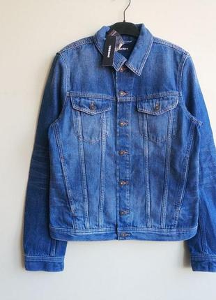 Мужская джинсовая куртка r-elshar-xp jacket diesel оригинал2 фото