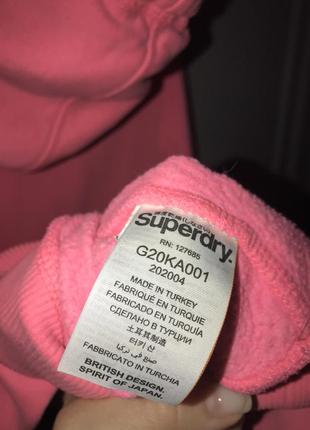 Яскрава кофта з капюшоном худі superdry5 фото