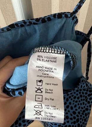 1+1=3🎁 новое! платье в анималистический принт motel7 фото