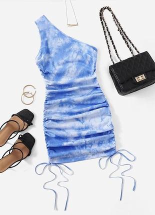 1+1=3🎁платье на одно плечо shein