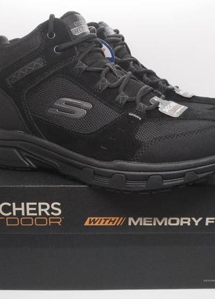 Кожаные теплые ботинки skechers relaxed fit оригинал4 фото