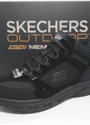 Кожаные теплые ботинки skechers relaxed fit оригинал1 фото