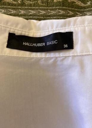 Шикарный, базовый, боди рубашка, белого цвета, от дорогого немецкого бренда:5 фото