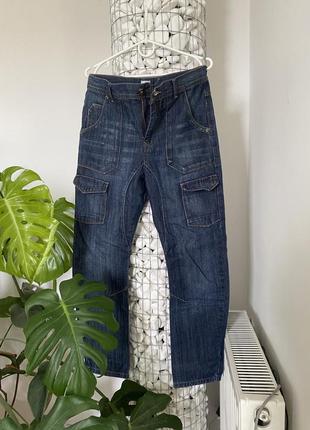F&amp;f джинсы синие с карманами новые без бирки на мальчика3 фото