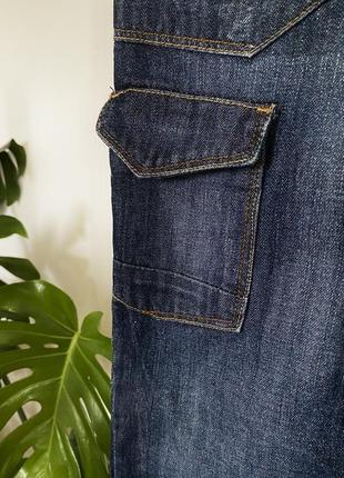 F&amp;f джинсы синие с карманами новые без бирки на мальчика4 фото