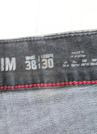 Чоловічі джинси f&f slim w38 l309 фото