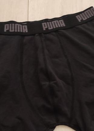 Трусы базовые боксерки мужские коттоновые puma m l 10 12 38 402 фото