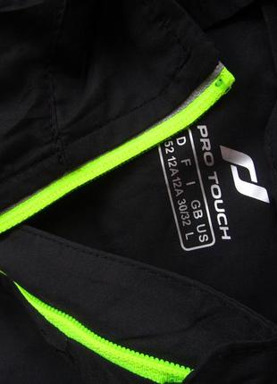 Спортивна куртка вітровка вітрозахисна вологостійка для бігу tobago ii pro touch7 фото