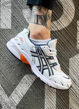 Чоловічі кросівки білі asics gel 1090 mid "white midnight"