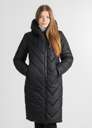 Стильне зимове пальто грейс рр 42-50