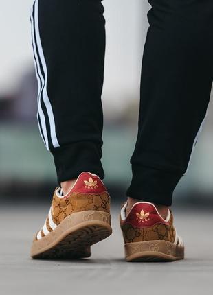 Кросівки  adidas gazelle x gucc! чоловічі4 фото