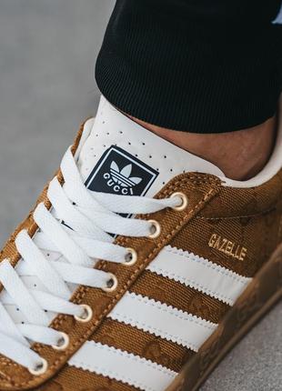 Кросівки  adidas gazelle x gucc! чоловічі6 фото