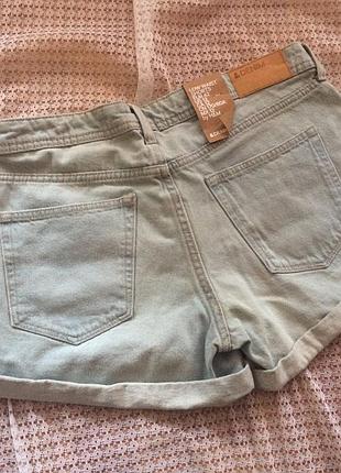 Крутые светлые джинсовые шорты & denim от h&m5 фото
