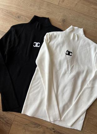 Кофта водолазка  celine2 фото