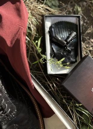 Шкіряні оксфорди casher, туфлі-оксфорди