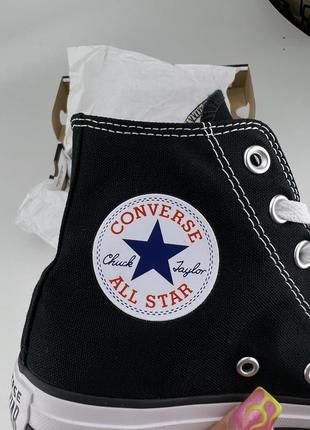 Converse chuck taylor all star m9160  кеды сорні, оригінальні кеди конверс4 фото