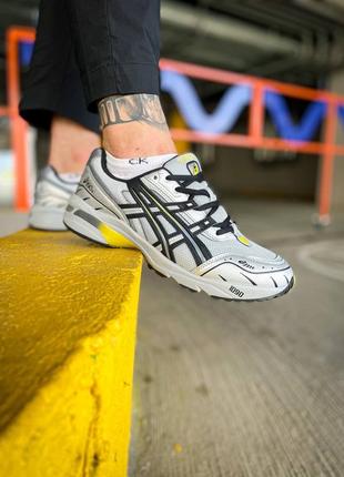 Мужские кроссовки asics gel 1090 mid "grey yellow