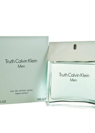 Оригинал calvin klein truth men 100 ml ( кельвин клейн трусишки) туалетная вода