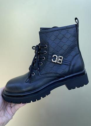 Шкіряні демісезонні черевички 🔥