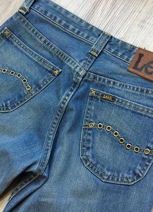 Джинсы винтажные клёш lee олдскульные клеши