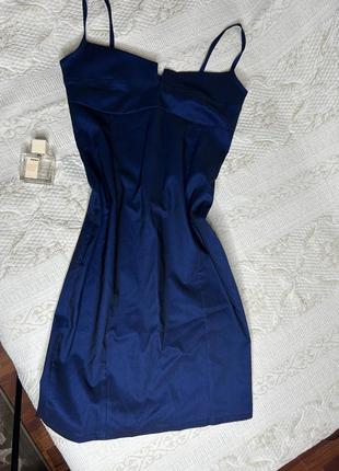 Міні сукня синього кольору