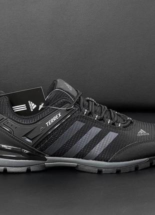 Кросівки чоловічі adidas terrex 23 black / мужские классические кроссовки адидас терека 23 чорные