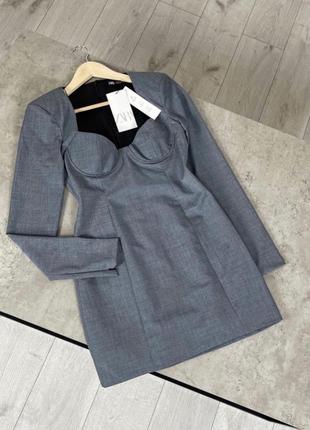 Платье плаття сукня бюстье корсет zara