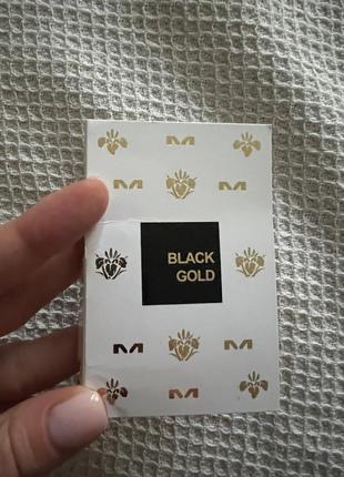 Mancera black gold пробник