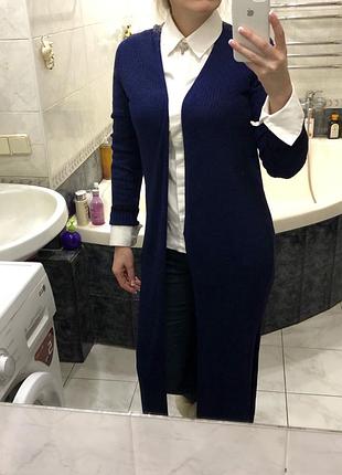 Довгий кардиган з люрексом , zara