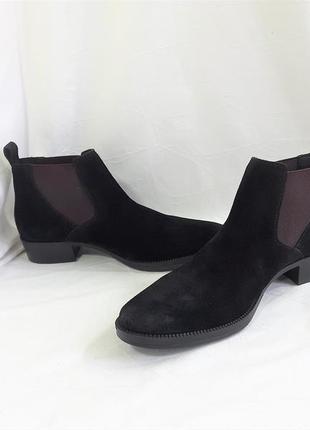 Замшевые ботинки-челси от "geox", р 40-41,52 фото