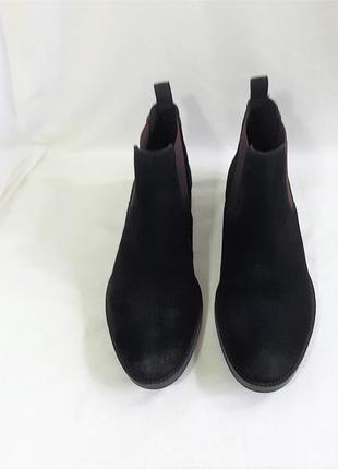 Замшевые ботинки-челси от "geox", р 40-41,55 фото