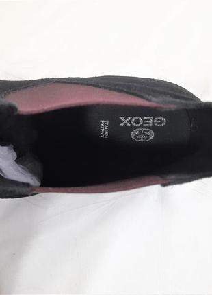 Замшевые ботинки-челси от "geox", р 40-41,58 фото