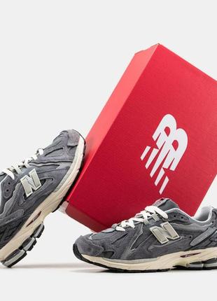 Женские кроссовки new balance 1906d gray / smb