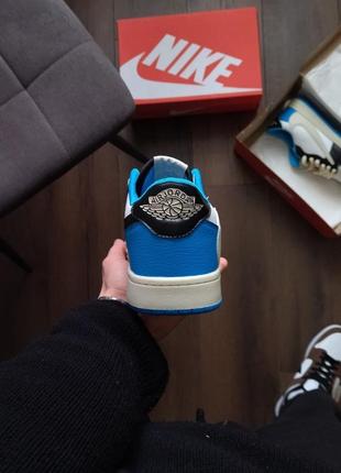 Nike air jordan 1 low travis scott x fragment5 фото