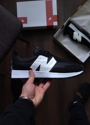 New balance 327 black and white