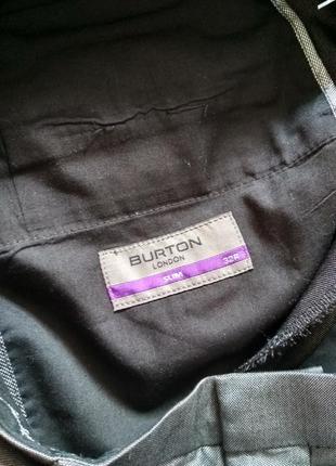 Чоловічі класичні штани burton london, нові, розмір 32r slim fit10 фото