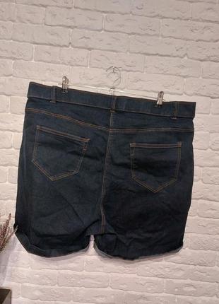 Фирменные стрейчевые джинсовые шорты5 фото