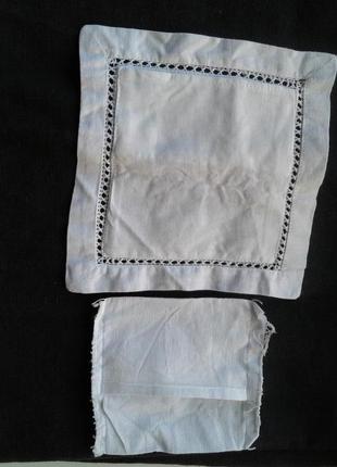 Ароматная подушечка саше с вышивкой 14х14